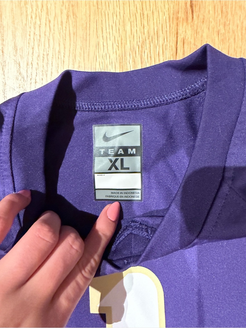 Nike Purple Men's Team Jersey